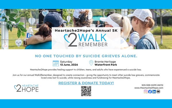 Heartache2Hope's Annual 5k Walk2Remember!