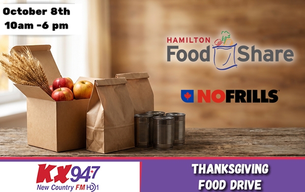 KX 94.7 Thanksgiving Food Drive!