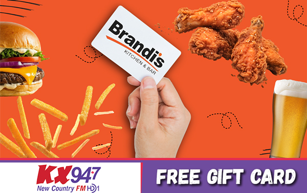 Free Brandi's Kitchen & Bar Gift Card!