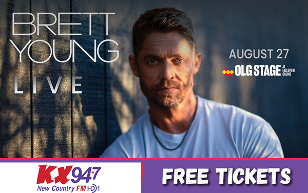 Free Tickets to Brett Young!