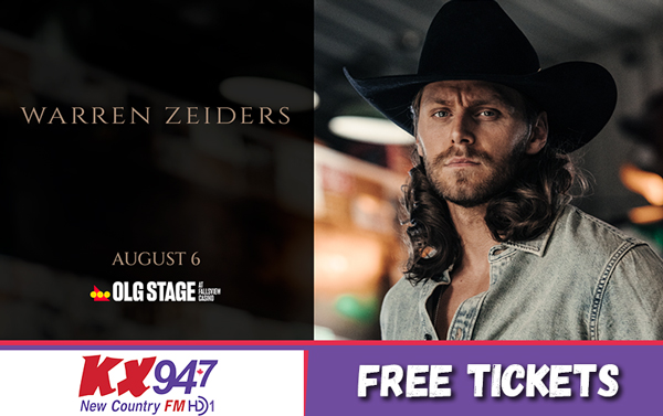 Free Tickets to Warren Zieders!