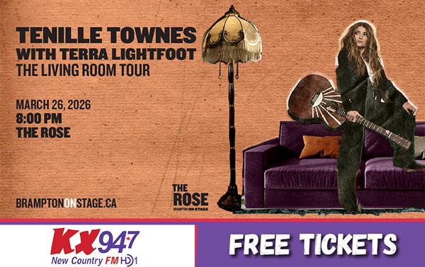 Free Tickets to Tenille Townes The Living Room Tour!