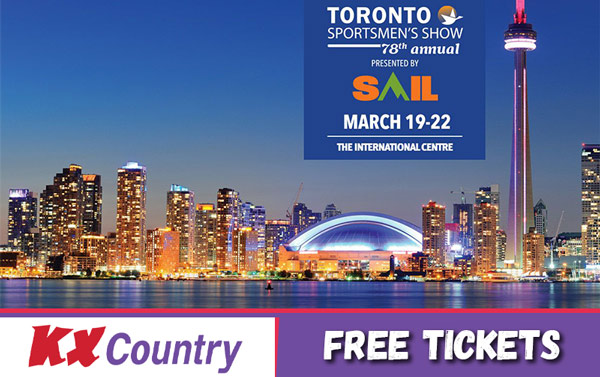 Free Tickets to the Toronto Sportsmen's Show!