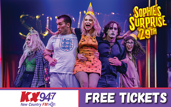 Free Tickets to Sophie's Suprise 29th!