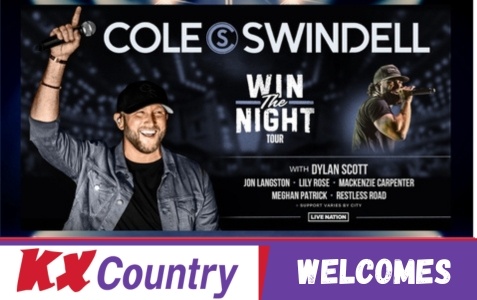 Cole Swindell with Meghan...
