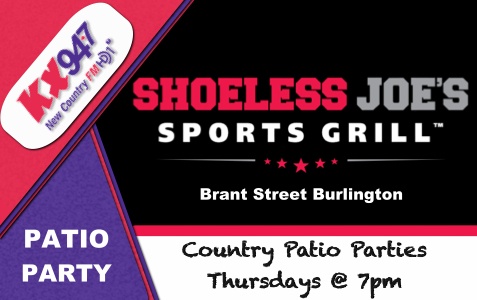 Shoeless Joe's Country Patio Parties! 